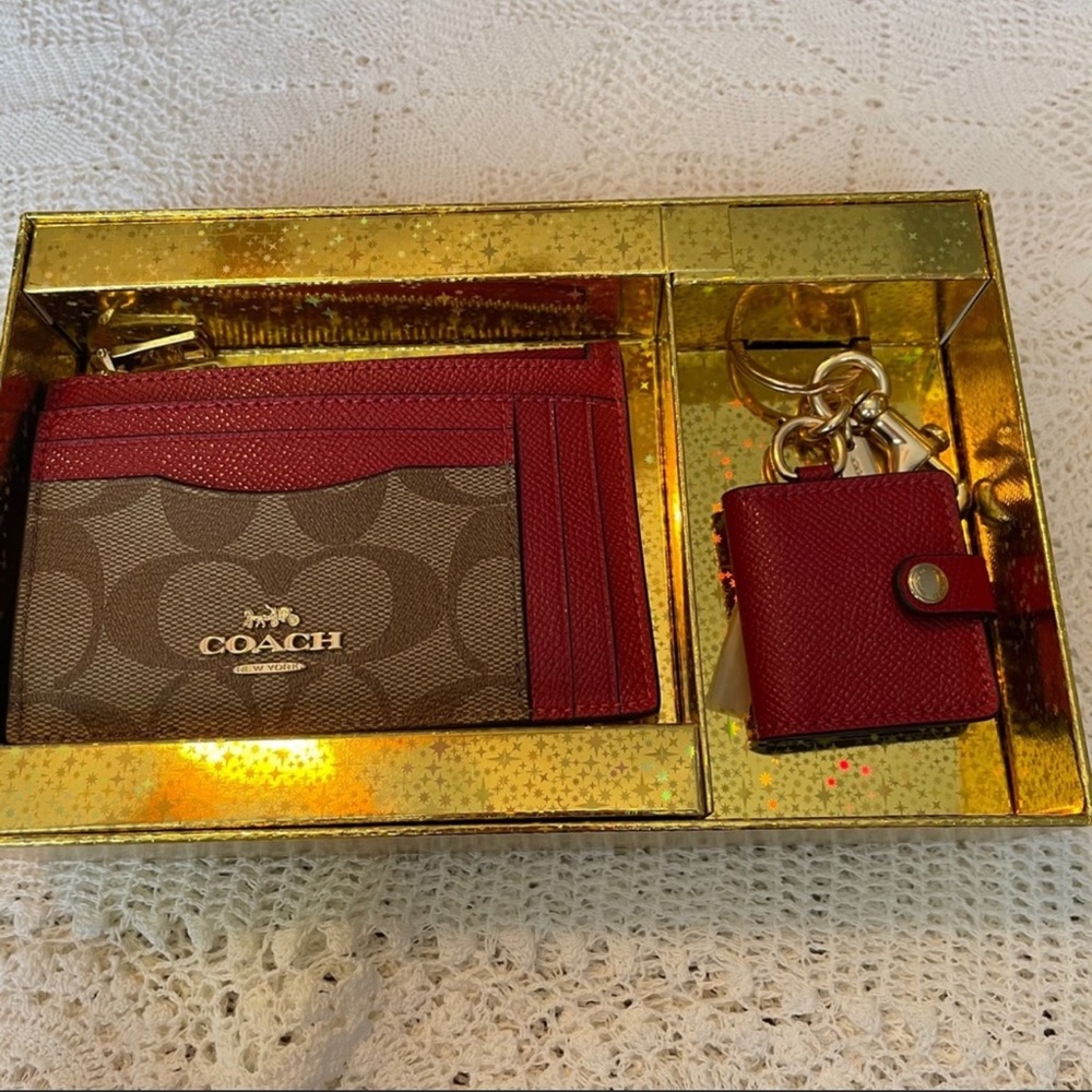 Small card wallet and key chain